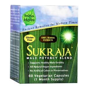  Sukraja for Male Potency   60 Capsules (1 Month Supply 