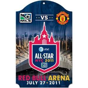  Wincraft Mls All Star Game 2011 11X17 Sign Sports 