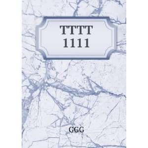  TTTT 1111 GGG Books