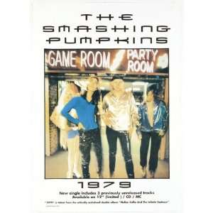  The Smashing Pumpkins Poster 1979 Game Party Room 