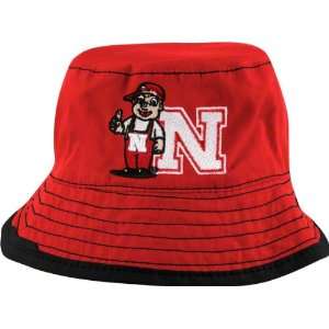   Cornhuskers Infant Red New Era Teammate Bucket Hat
