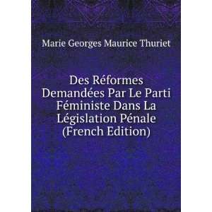   PÃ©nale (French Edition) Marie Georges Maurice Thuriet Books