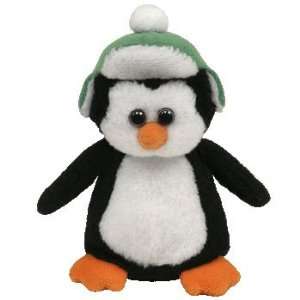  TY Holiday Baby   TOBOGGAN the Penguin (4 inch) Toys 