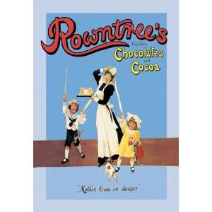  Rowntrees High Class Chocolates and Cocoa 44X66 Canvas 