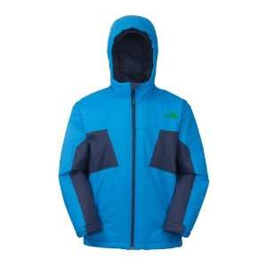 The North Face Boys Insulated Abernathy Jacket (Drummer Blue) M (10/12 