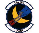 16TH SPECIAL OPS SQN AC 130 GUNSHIP SOS SPECTRE PATCH  