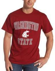 Washington State Cougars 100% Cotton Short Sleeve T Shirt