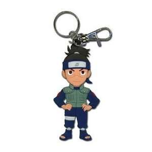 Naruto Anime Die Cut 3D Key Chain   SD Iruka