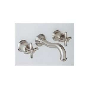  Rohl Wall Mounted Gotham Spout Lavatory Faucet, Metal 