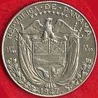 1947 Quarter Cuarto Balboa Panama Coin #1