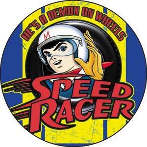  Speed Racer Demon On Wheels Button B 3470 Toys & Games