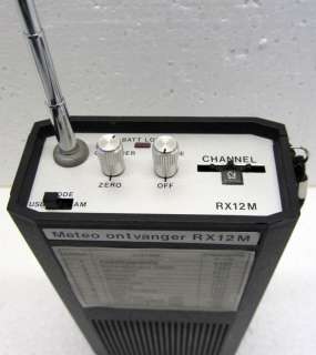 ESKA RX12M Longwave METEO 12 Channels portable Radio Receiver Ham 