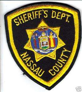 NASSAU COUNTY SHERIFFS POLICE PATCH  