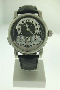 Brand New Montblanc Star Nicolas Rieussec Monopusher Chronograph Watch 