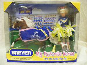 NIB Breyer My Favorite Horse Pony Pep Rally Play Set Horse & Doll 