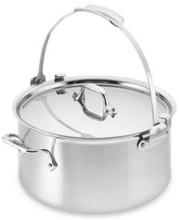   All Clad Tri Ply Stainless Steel 8 Qt Pouring Stockpot with Lid  