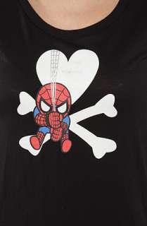 NEW TOKIDOKI TKDK MARVEL Swinging Spidey with Spider Man Black Baby 
