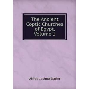   Coptic Churches of Egypt, Volume 1 Alfred Joshua Butler Books
