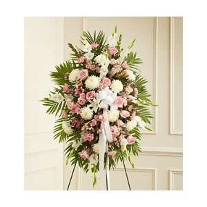 Funeral Flowers by 1800Flowers   Deepest Sympathies Standing Spray 