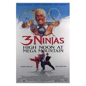  3 NINJAS ORIGINAL MOVIE POSTER