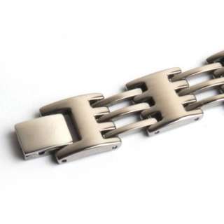 New Mens MASONIC Titanium Magnetic Bracelet Gift Boxed Freemason 
