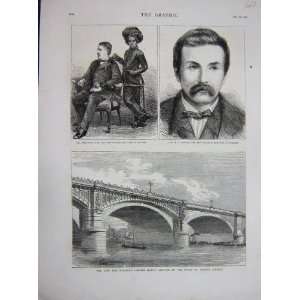  1875 Duncan Burmah Mallison Mysore London Bridge Thames 