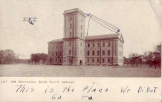 ARSENAL ISLAND, IL OLD STOREHOUSE ROCK ISLAND 1926  