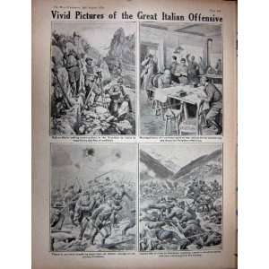    WW1 1916 Gordon Highlanders German Prisoners Alpini