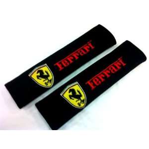 Ferrari Seat Belt Cover Shoulder Pad Cushion (2 pcs)