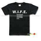 Real Meaning of WIFE Funny Couple Humor T shirt Tee BLK