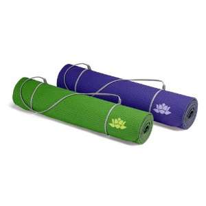 Savasa for Women Eco 72 x 24 x 1/5 Inch Yoga Mat with Carrying Strap 