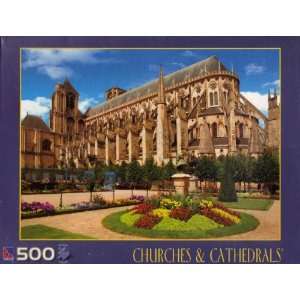   Bourges Cathedral 500 Count Puzzle #40230 15 (Churches & Cathedrals