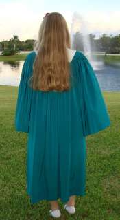 Authentic Shenandoah Choir Robes for church Teal/White $45 each 