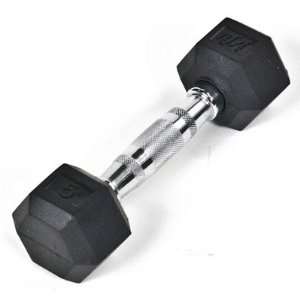    Rubber Coated Hex Dumbbell Size  40 lbs
