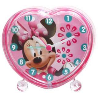 DISNEY MINNIE MOUSE MICKEY HEART ALARM CLOCK BED SIDE  