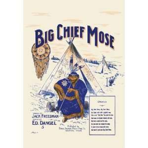  Exclusive By Buyenlarge Big Chief Mose 20x30 poster