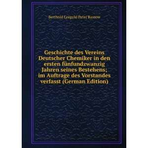   verfasst (German Edition) Berthold Leopold Peter Rassow Books