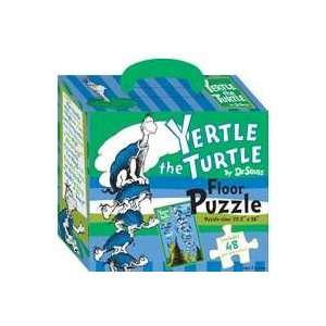  Dr Seuss Yertle the Turtle 48 Piece Floor Puzzle   Toys 
