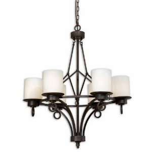  Andros, 6 Lt Chandelier by Uttermost   Spice Finish With 