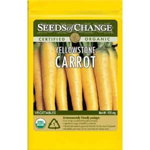   S21059 Certified Organic Yellowstone Carrot Patio, Lawn & Garden
