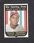 1959 Topps Baseball #129 FRANK HERRERA ROOKIEEX M​T