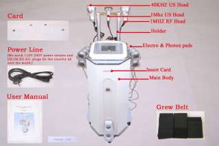 ULTRASONIC LIPOSUCTION RF VACUUM CAVITATION MACHINE m  