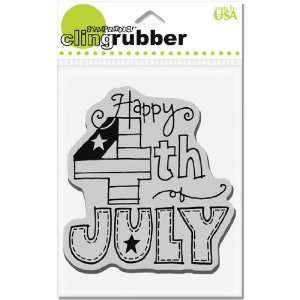   Cling Stitched 4th of July   Cling Rubber Stamp Arts, Crafts & Sewing
