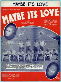 MAYBE ITS LOVE (1930 MOVIE TITLE SONG) w/ JOAN BENNETT & JOE E. BROWN 