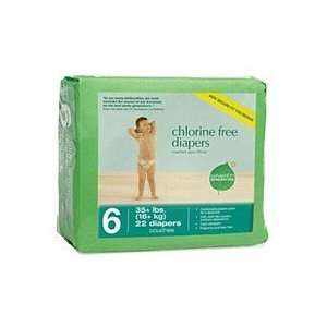  Seventh Generation Chlorine Free Diapers Size 6 4x22 Baby