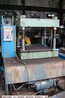 100 TON WABASH UPSTROKE SELF CONTAINED HYDRAULIC MOLDING PRESS