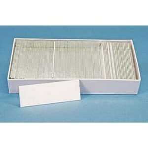   Plate, Plastic Backed (2.5 x 7.5 cm), 0.20 mm Thickness, Box of 50