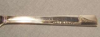 1937 NOBILITY CAPRICE~SILVERPLATE~BUTTER KNIFE~SPREADER  