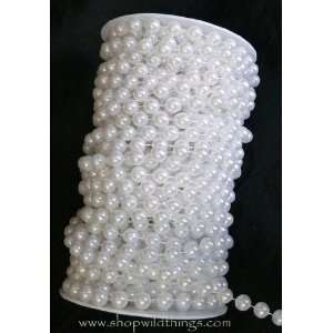  Roll of Beads   22 Yards (66 Feet) Pearls 10mm Balls Arts 