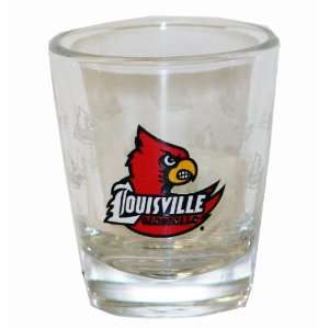  NCAA Louisville Cardinals Shot Glass